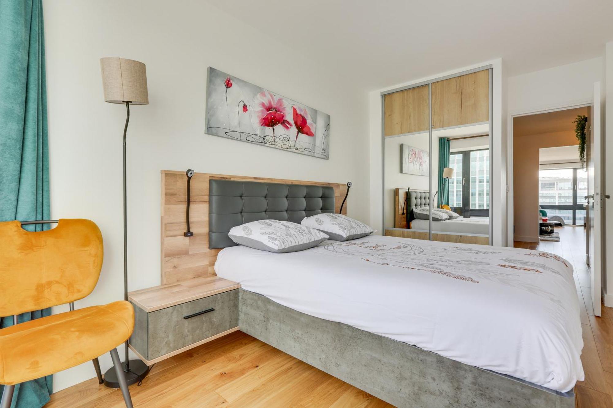 Paris Luxury Apartment 75M2 With Eiffel Tower View, 1 Min Metro, Parking Exteriér fotografie