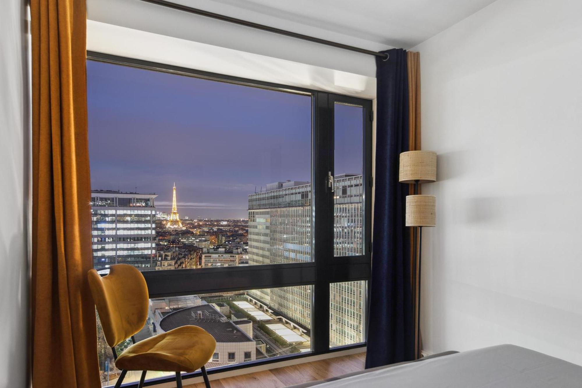 Paris Luxury Apartment 75M2 With Eiffel Tower View, 1 Min Metro, Parking Exteriér fotografie